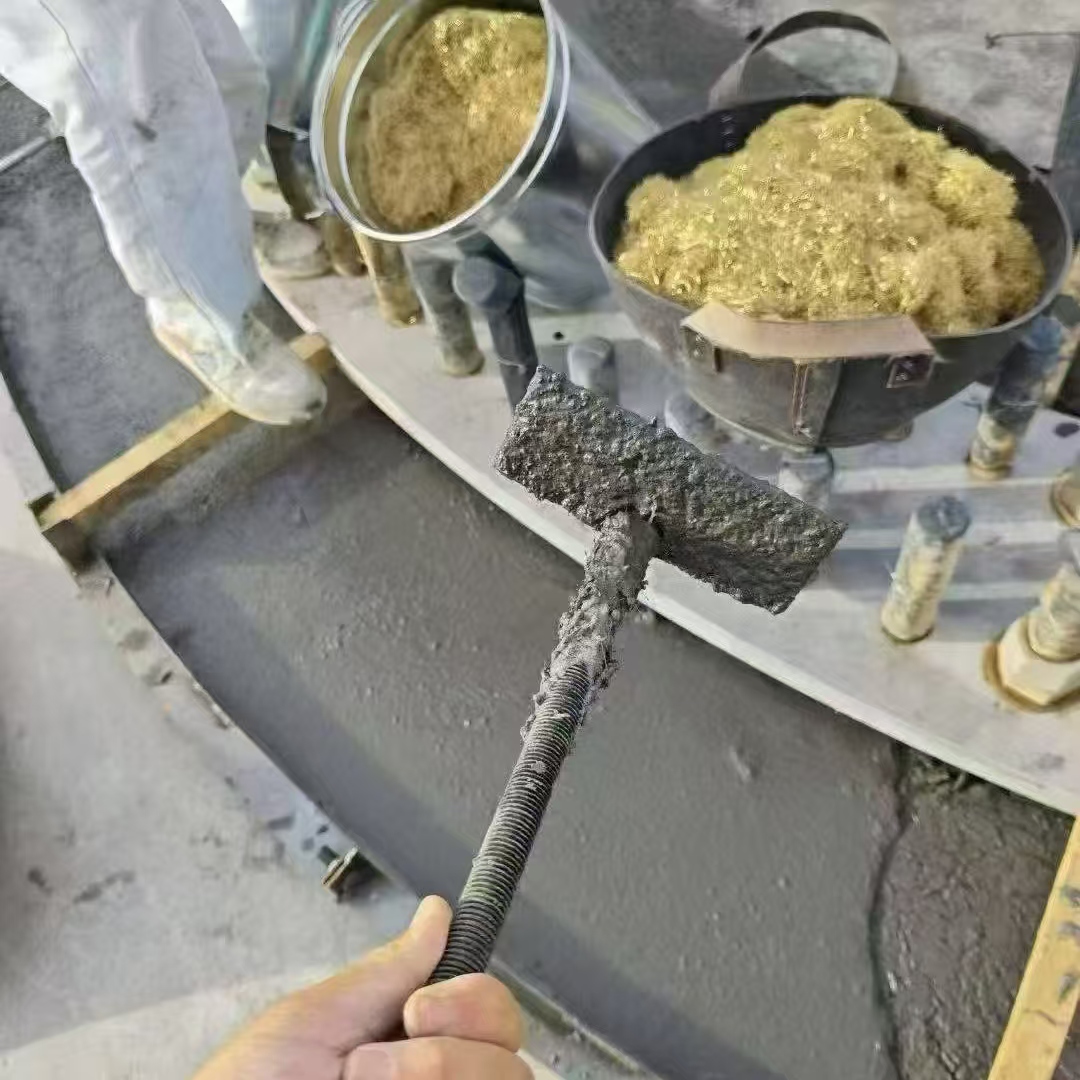 北塔C120钢纤维高强无收灌浆料 轧机压缩机汽轮机发电机锻压设备底座灌浆材料